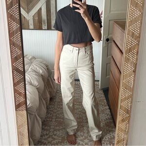 Old Navy high rise Og loose faux leather pants